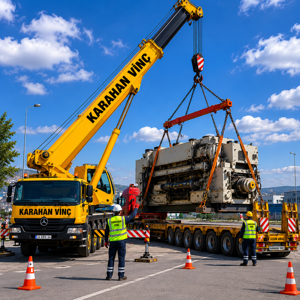 Ağır Yük Kaldırma ve Makine Taşıma Hizmetleri